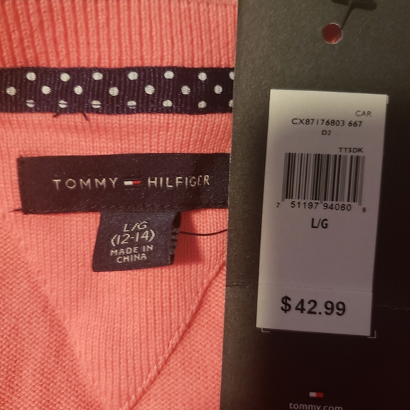 Girl Tommy Hilfiger cardigan - Picture 2 of 2